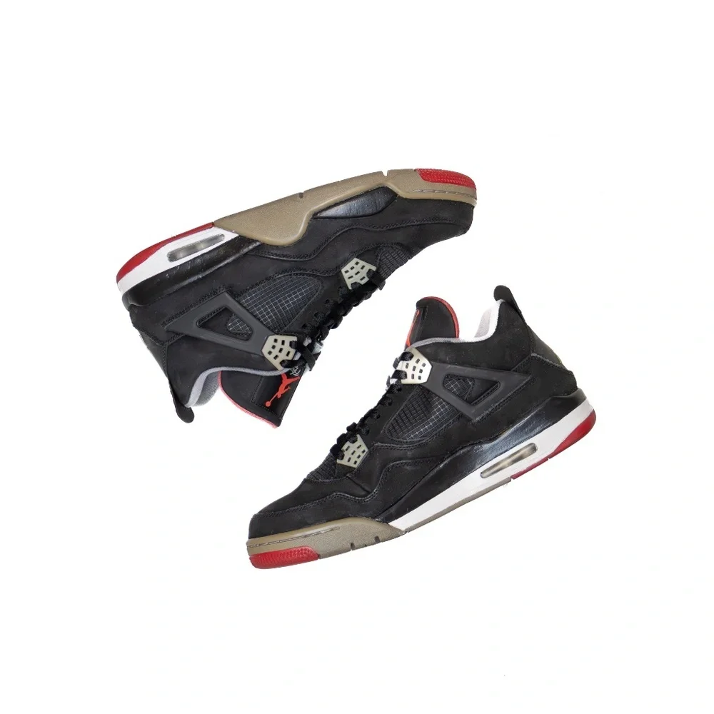 Nike Air Jordan 4‎ Retro ‘Bred’ 2012 OG Box – Size 12.5 / UK 11.5 / EU 47